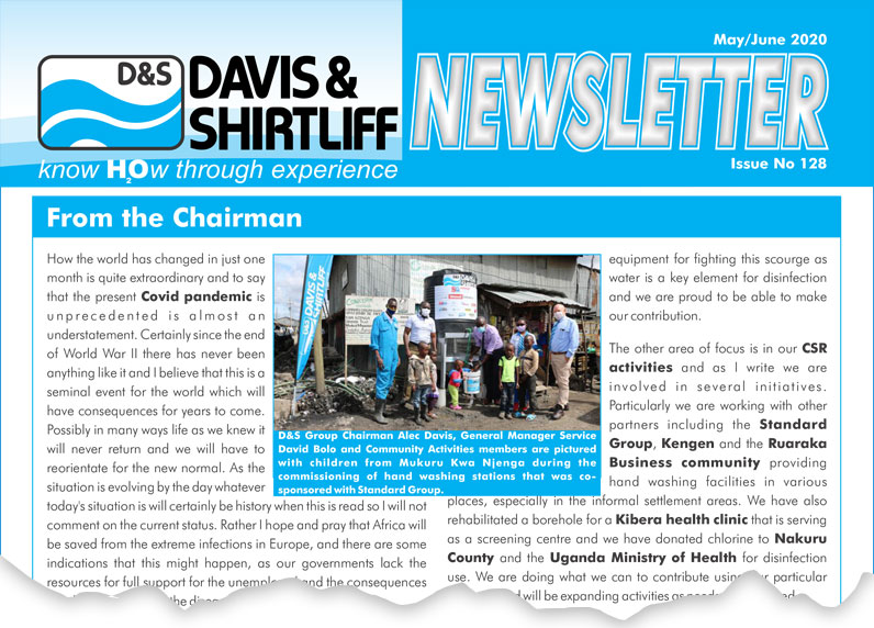 Davis & Shirtliff May / June Newsletter #128 2020
