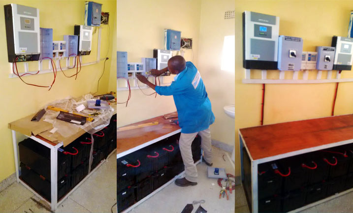 Solar Installation at Namuyanga Mission