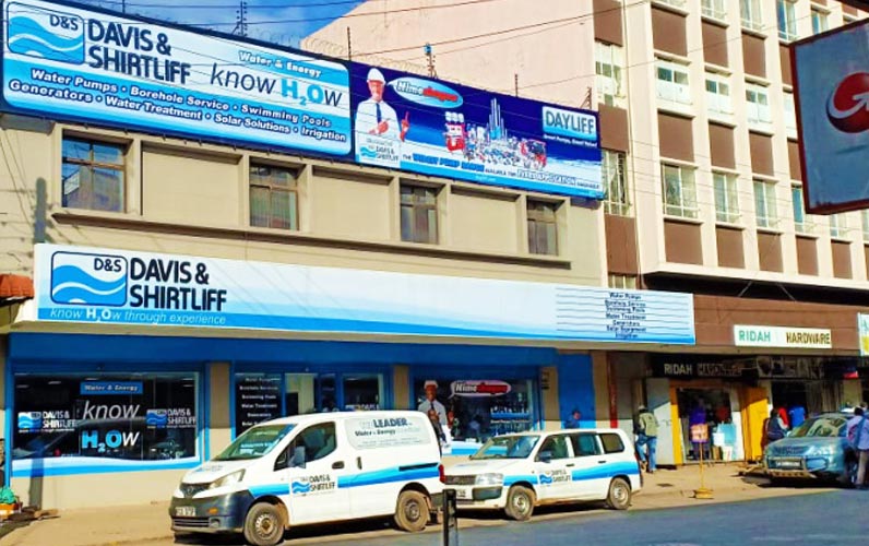 Davis and Shirtliff Downtown Nairobi Relocates