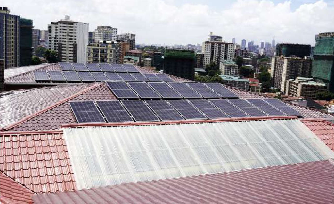 Solar project done by Davis & Shirtliff Westlands
