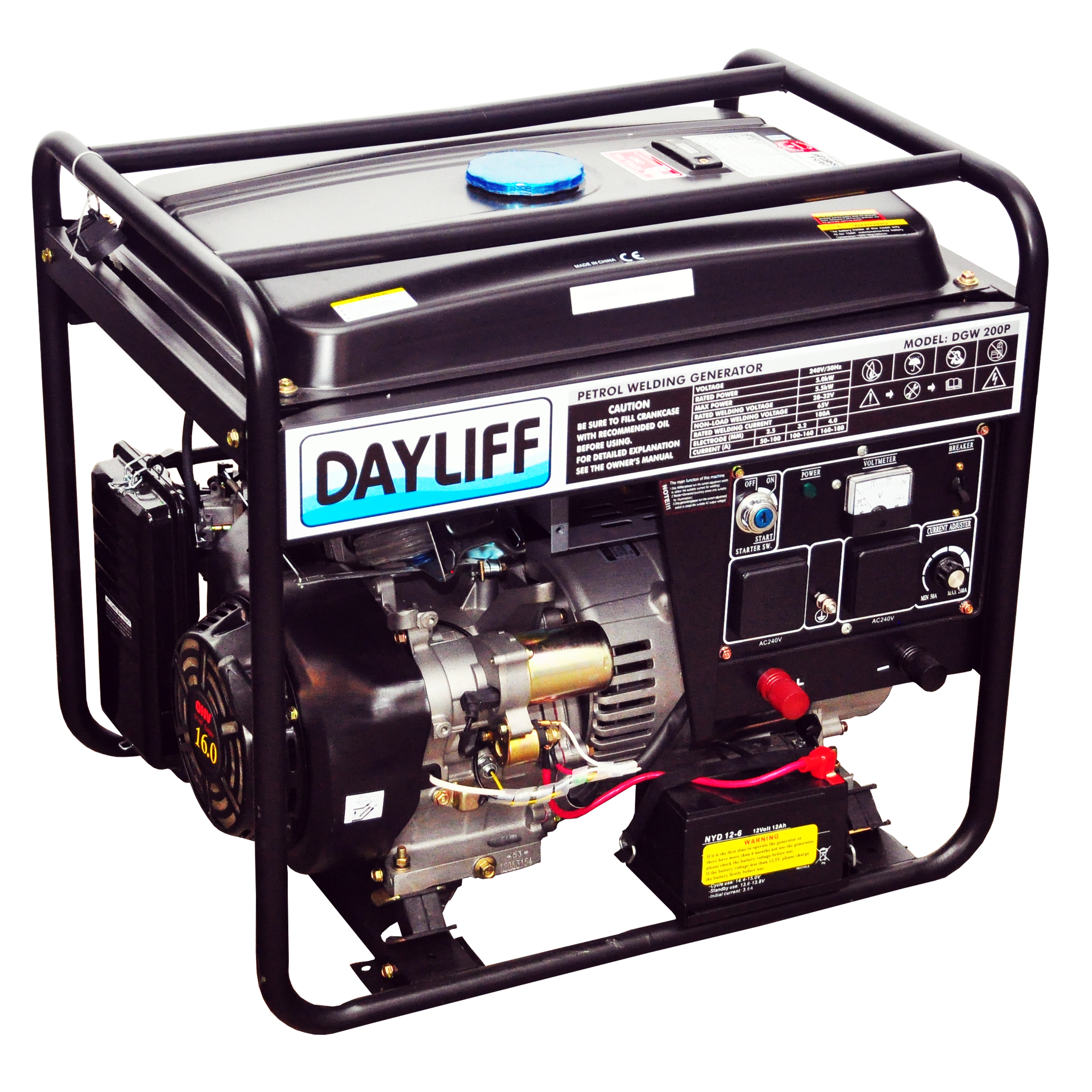 Dayliff DGW200D 4.2kVA Diesel Welding Generator